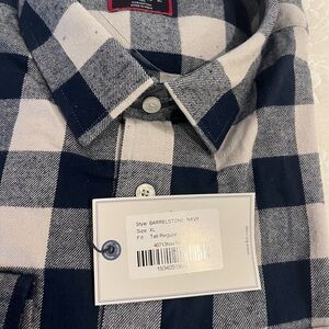 UNTUCKit Black and White Plaid Shirt